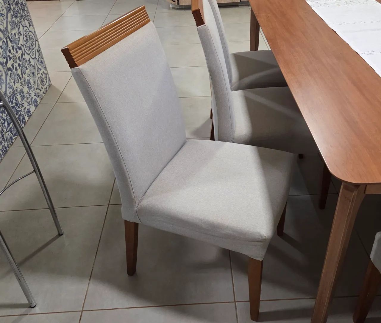 Jogo de 8 cadeiras de jantar (sem a mesa) - Foto 3