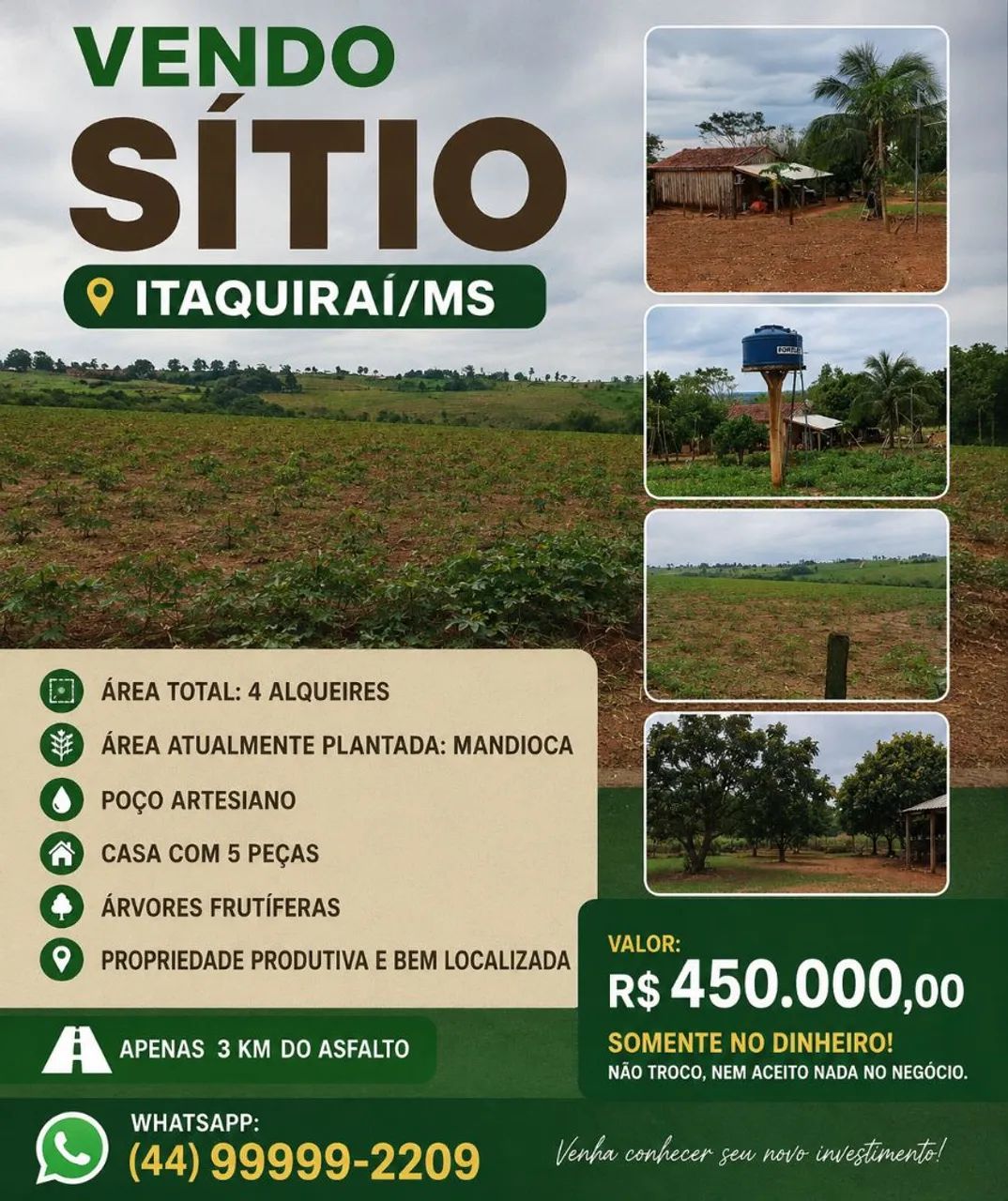 Vendo Sítio 