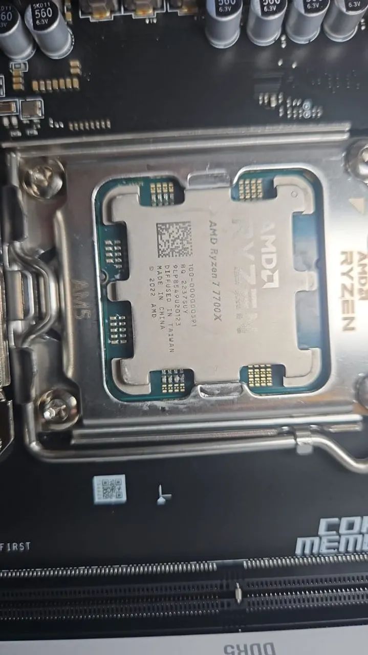 Processador Amd Ryzen 7 7700x Usado - Foto 4