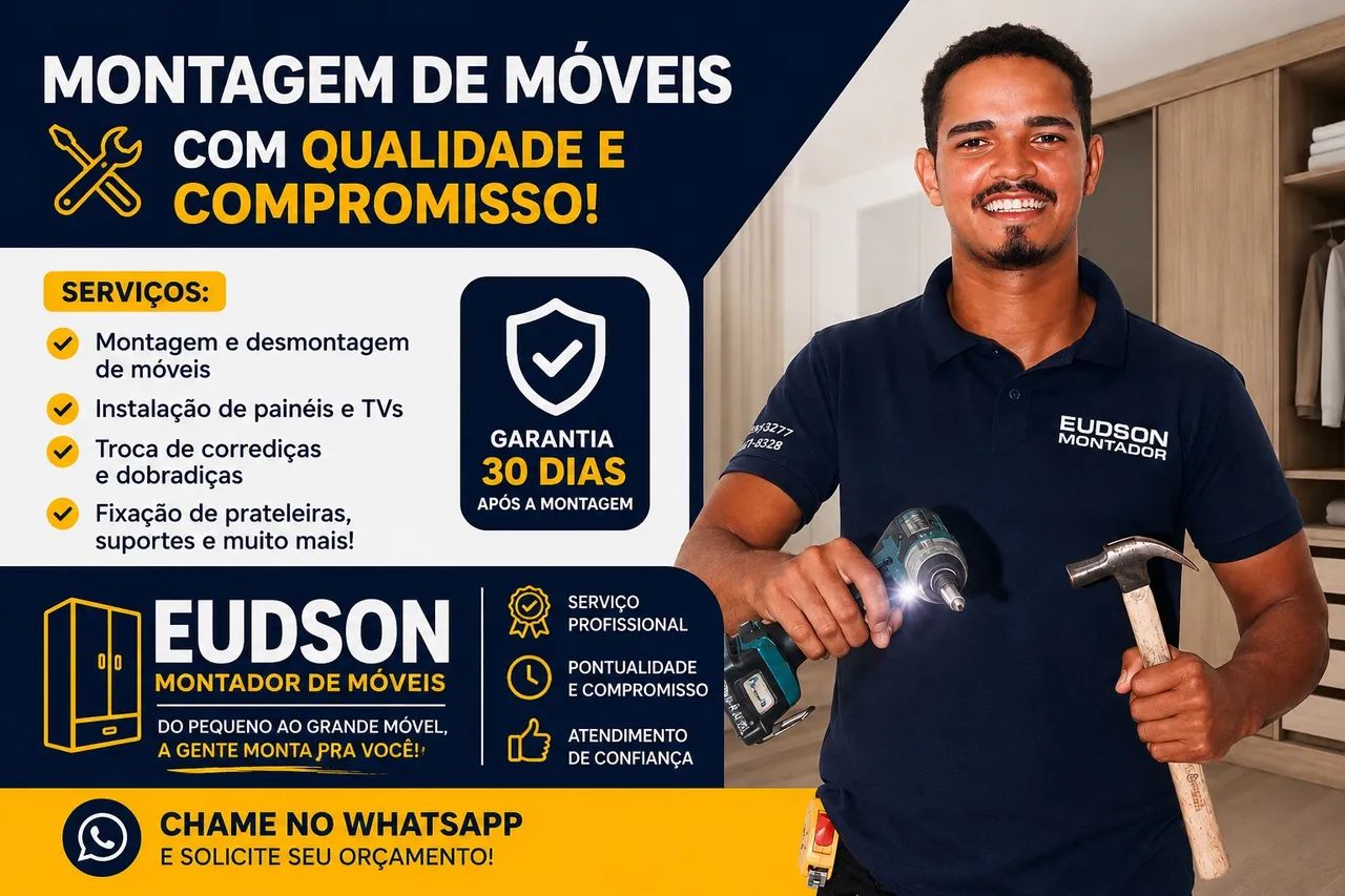 EUDSON MONTADOR DE MÓVEIS 