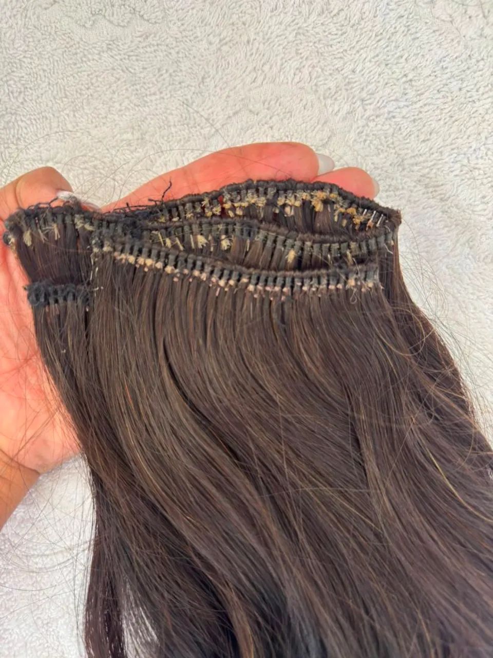 Cabelo humano 45 cm  - Foto 4