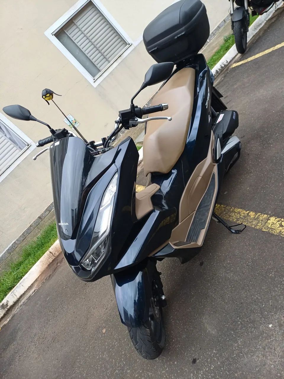 Pcx semi nova azul baixa kilometragem 