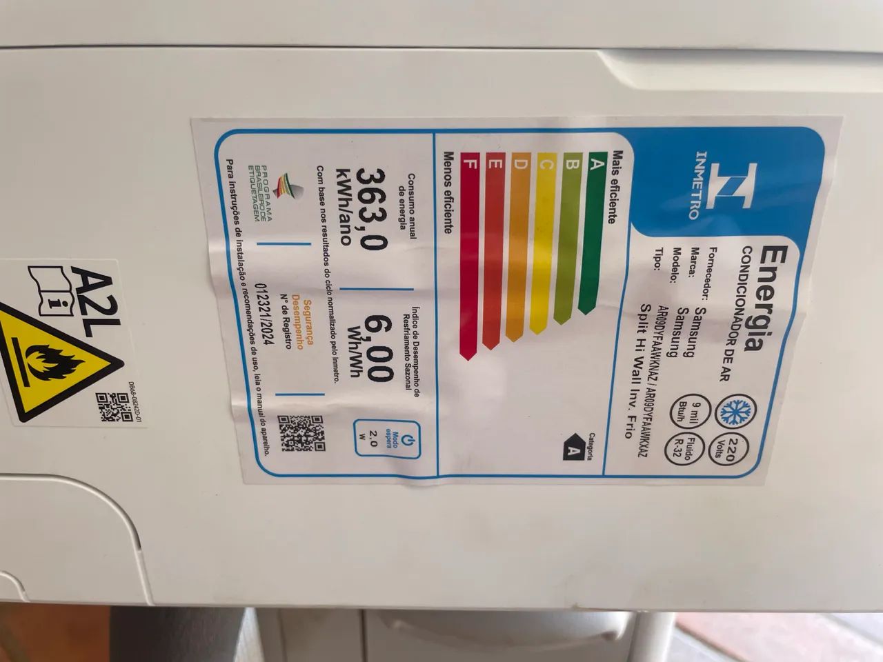 Ar condicionado split sansung inverter  - Foto 2