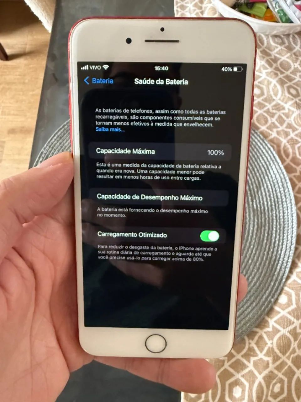 Iphone 7 Plus 128GB vermelho - Celulares e Smartphones - Cruzeiro