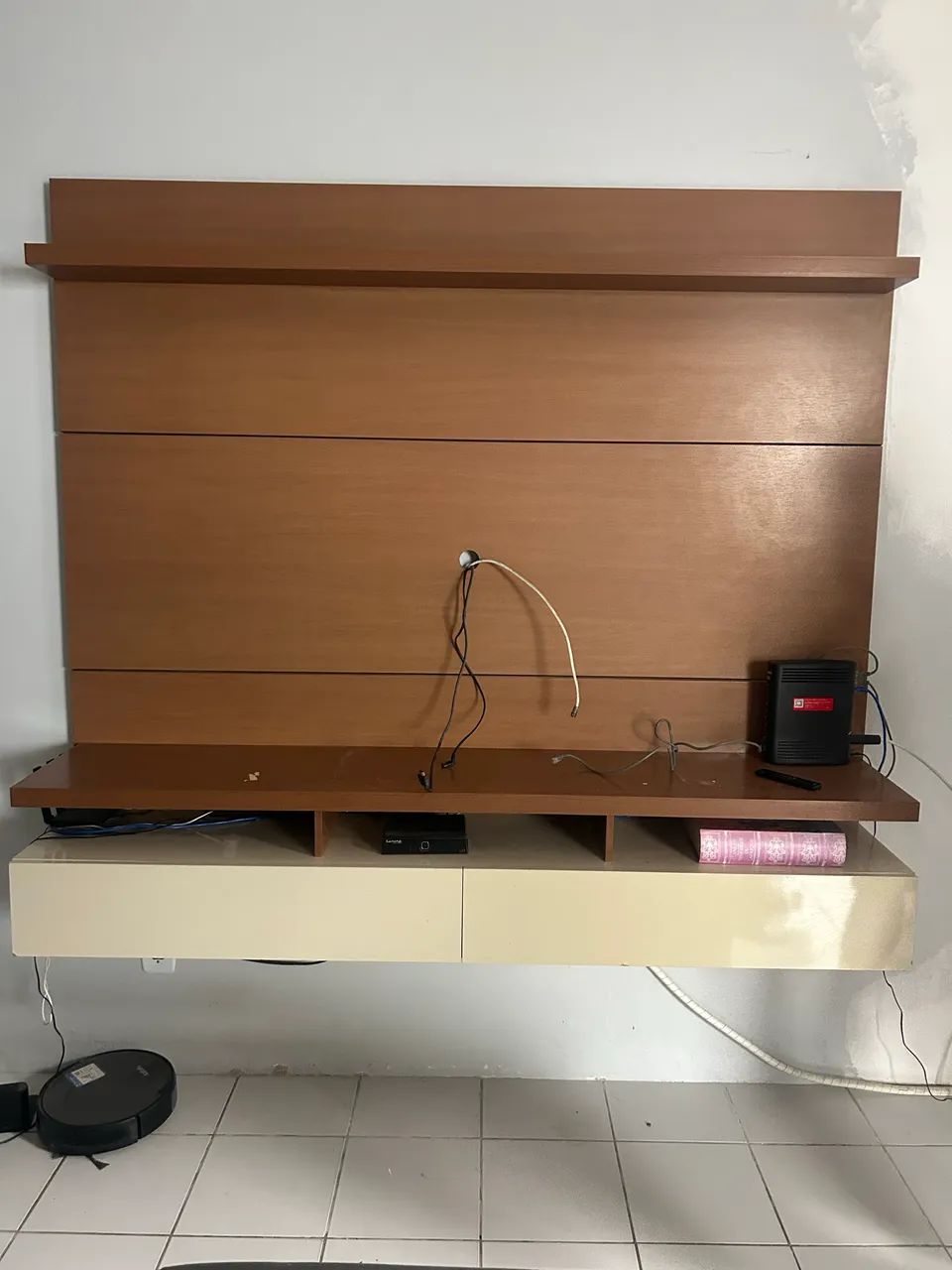 Rack com painel 