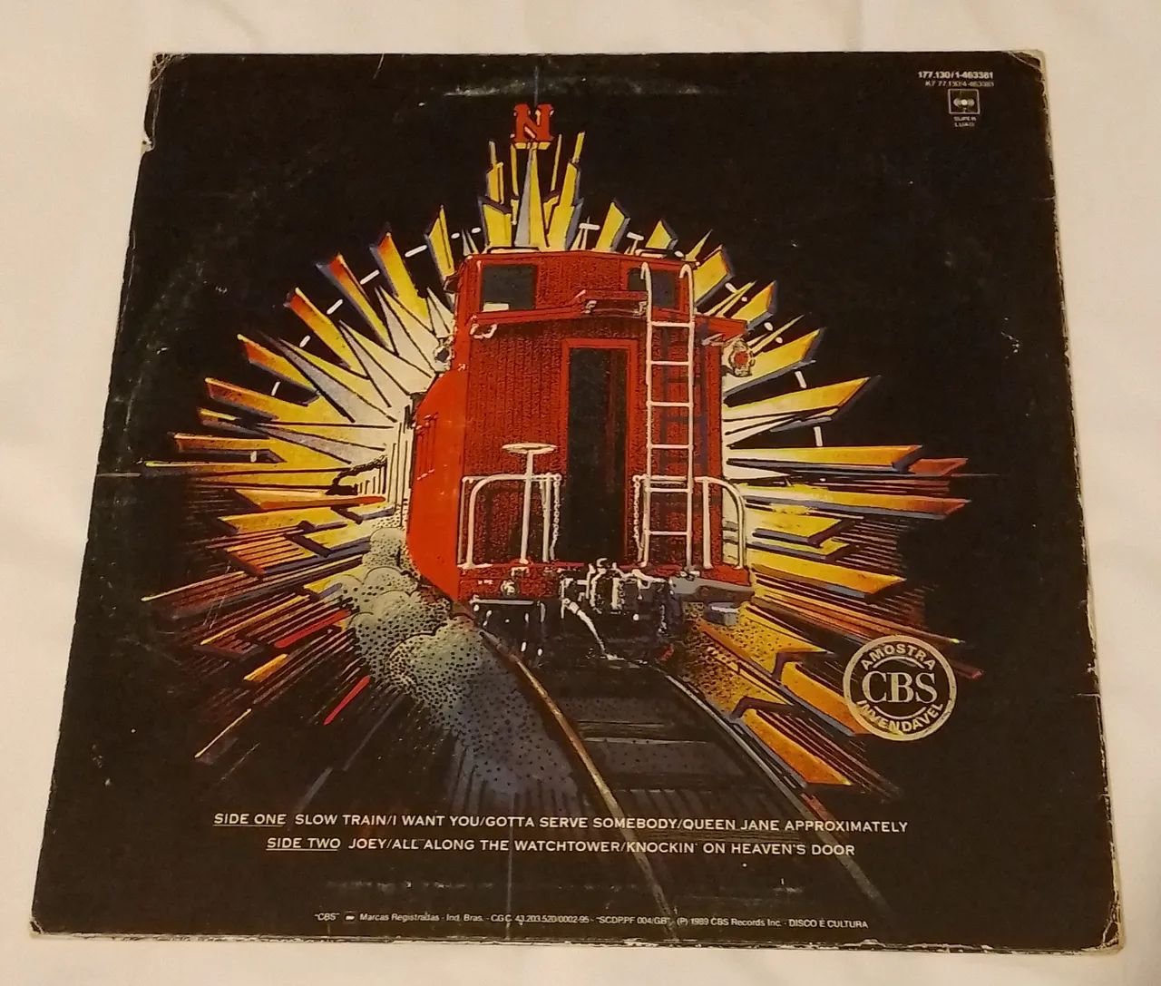 Bob Dylan and the Dead LP Disco Vinil com Encarte (VG+) - Foto 2