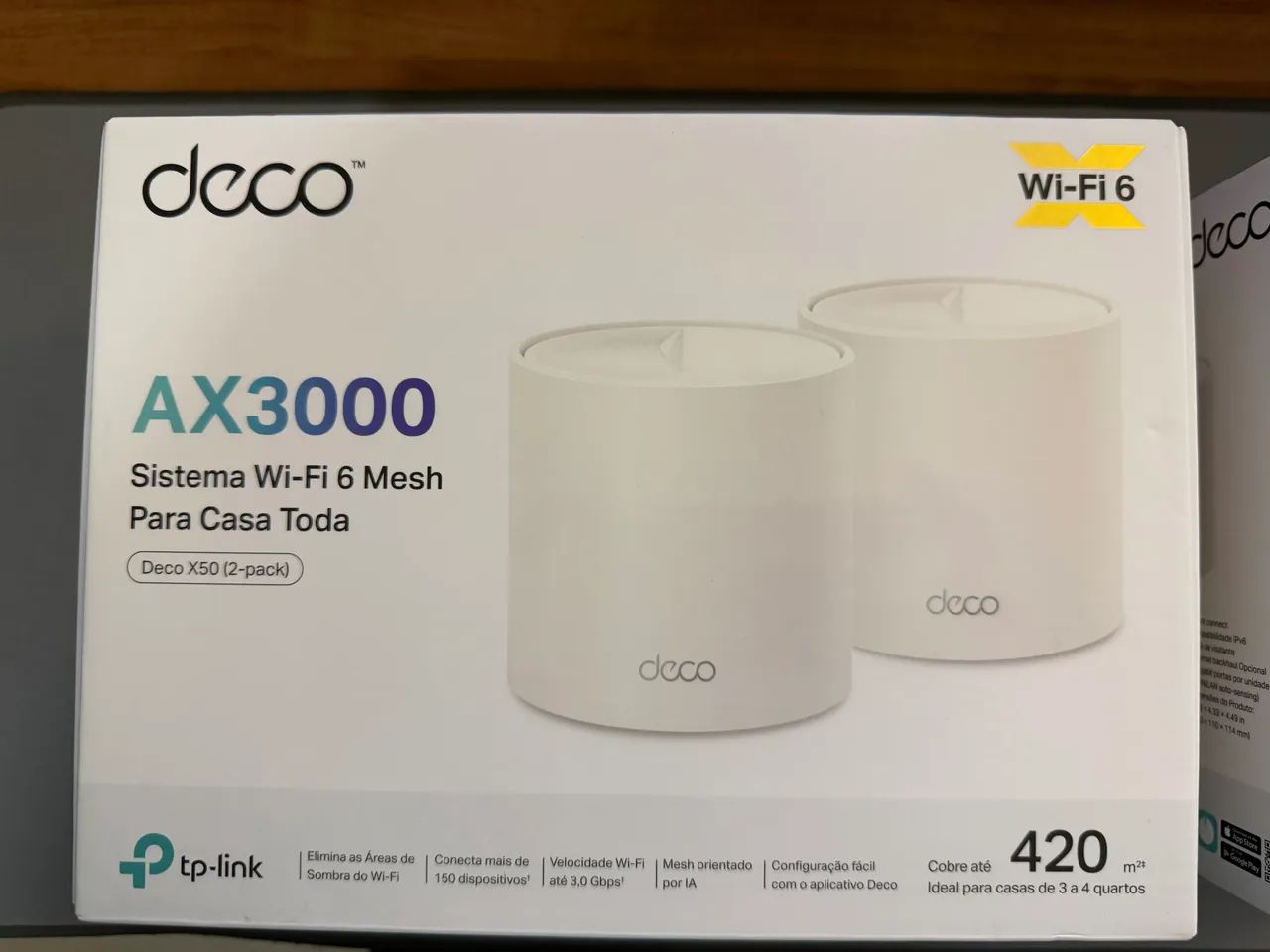 Vendo TP-Link X50 Wi-Fi (03 unidades) - Foto 3