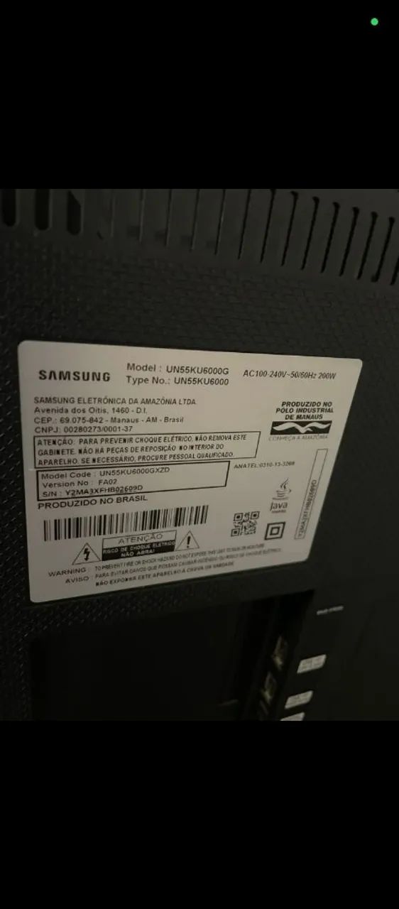 Televisão Samsung 55 - Foto 5