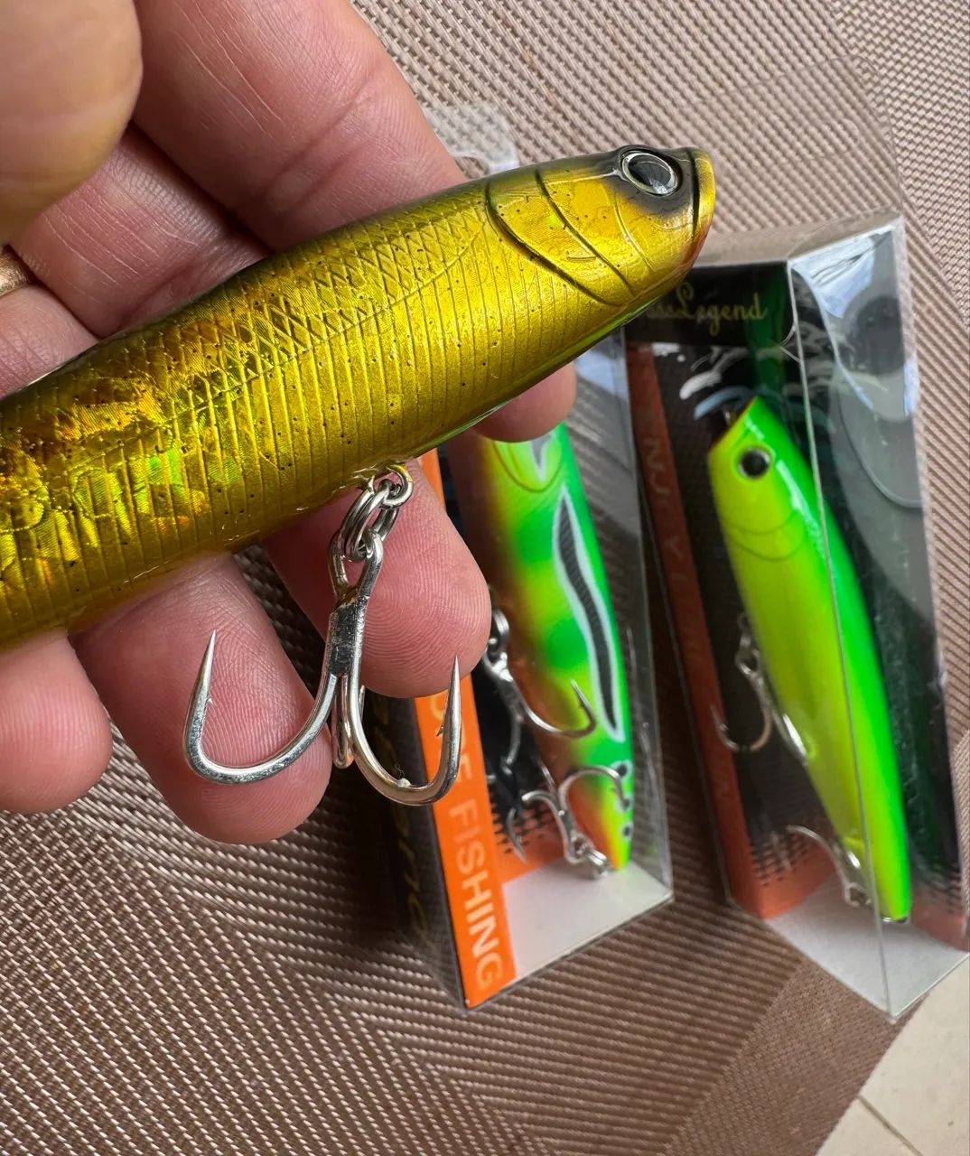 Lote de Iscas de pesca Basslegend  - Foto 3
