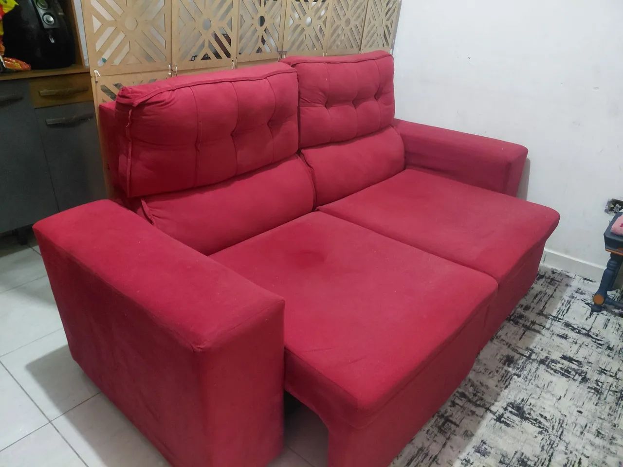 Sofa vermelho  - Foto 4
