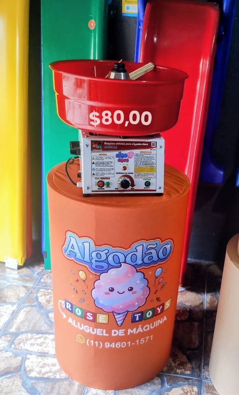 Aluguel  Máquina de Algodão Doce ?