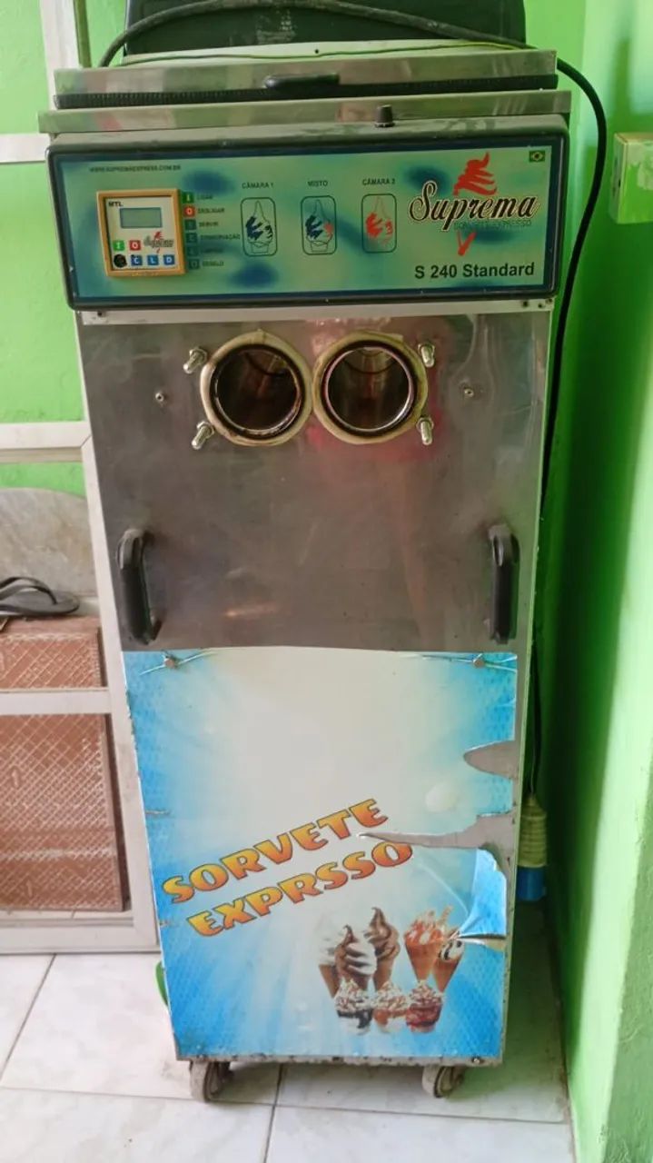 Máquina de sorvete expresso 