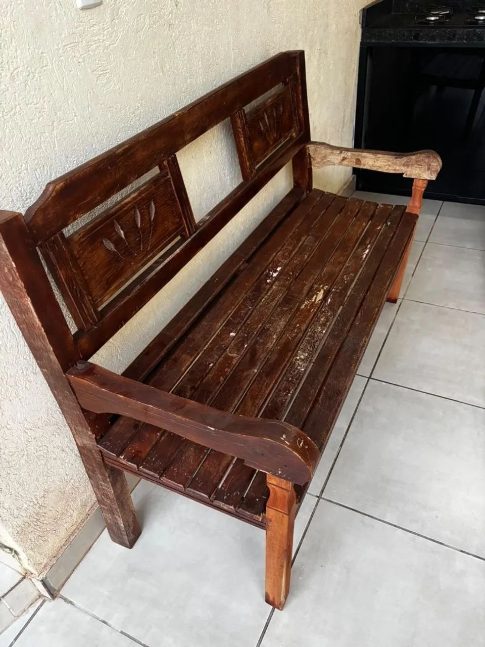 Banco de madeira  - Foto 2