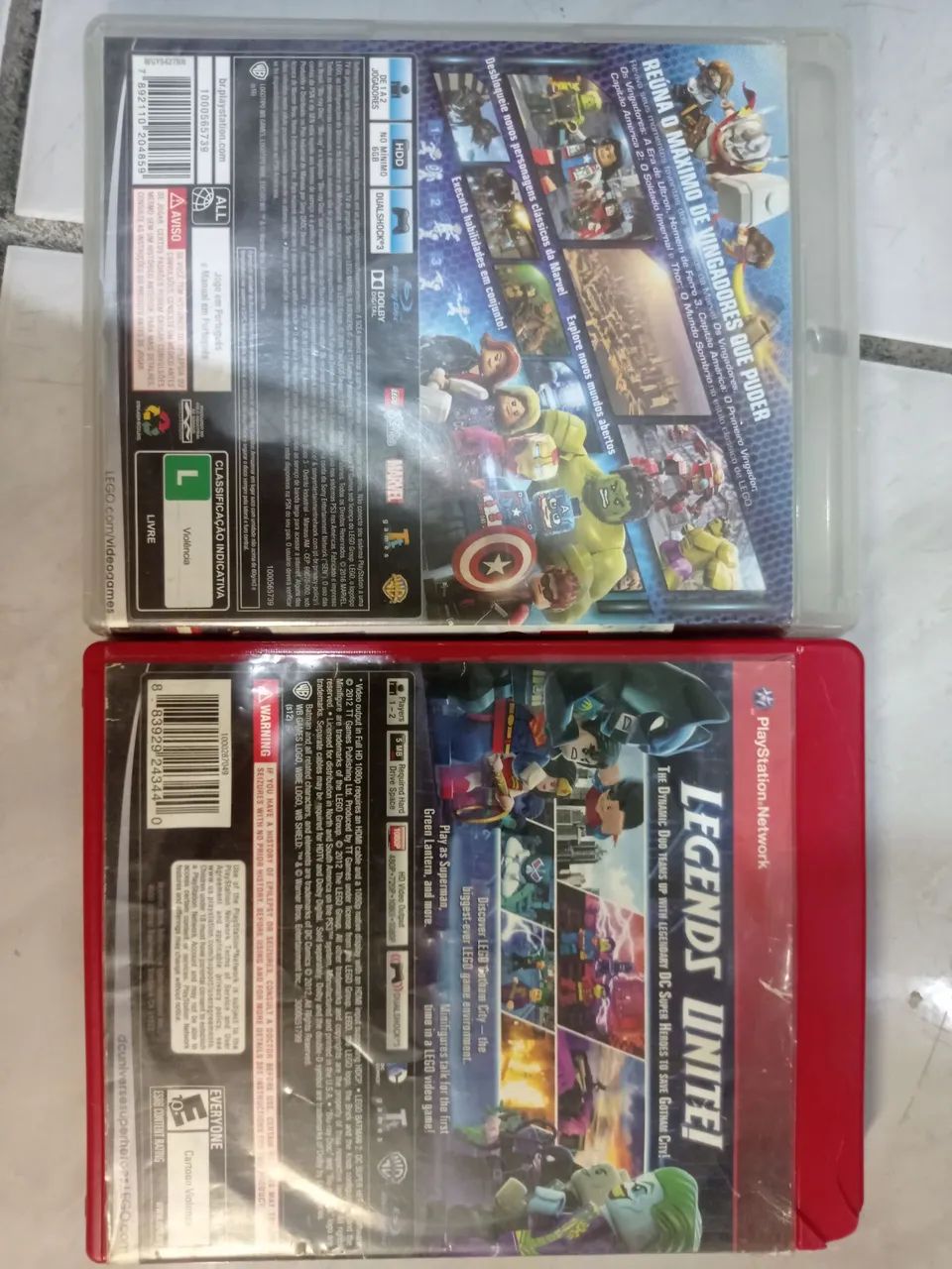 Lego Marvel's Avengers/Lego Batman 2 (PS3) ORIGINAL - Foto 2