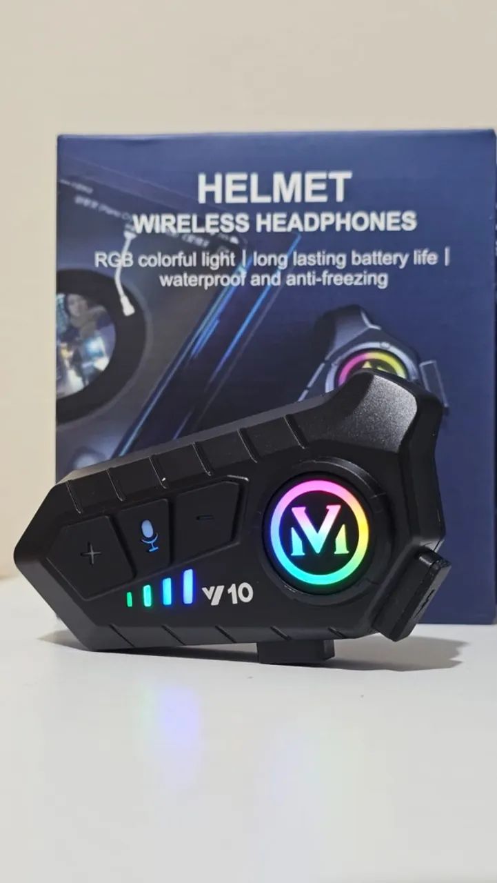 Intercomunicador para Capacete V10 Wireless
