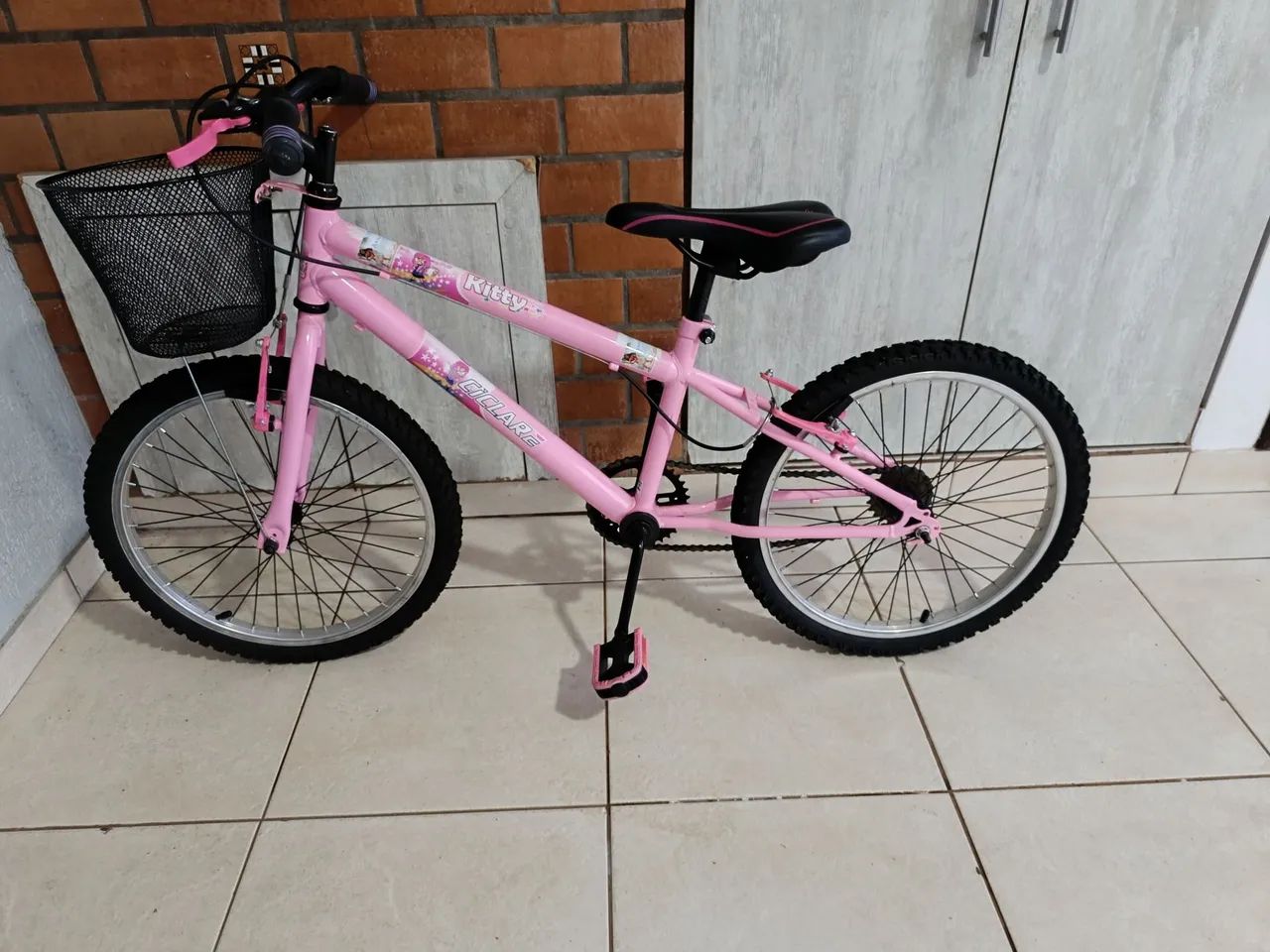 Bicicleta infantil, Menina.