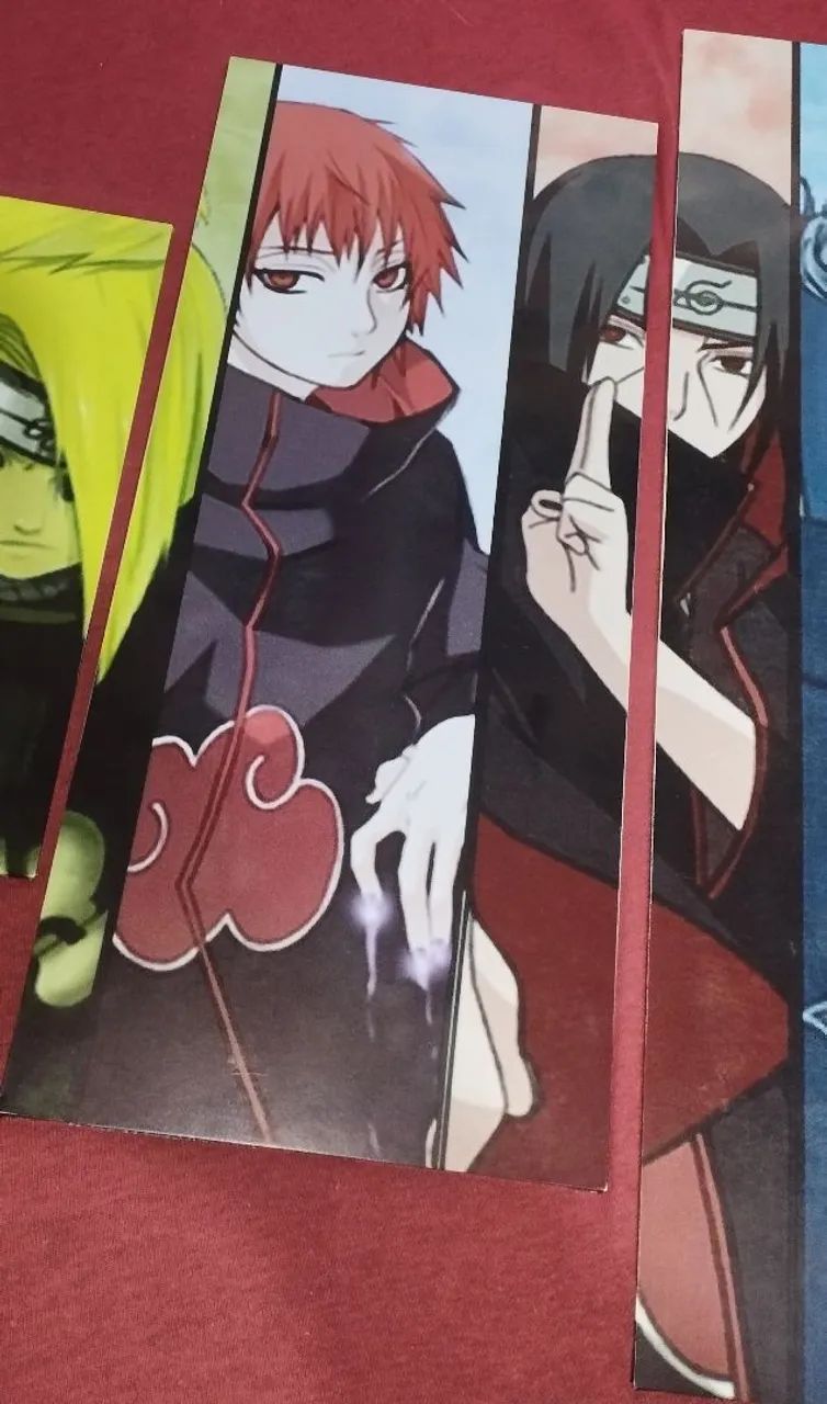 Quadro mosaico Akatsuki 5 peças  - Foto 4