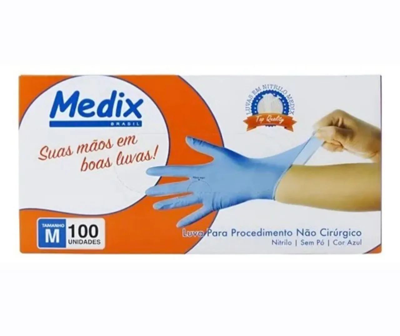 Luvas Nitrilica Latex mega promoção R$ 23,90 - Foto 3