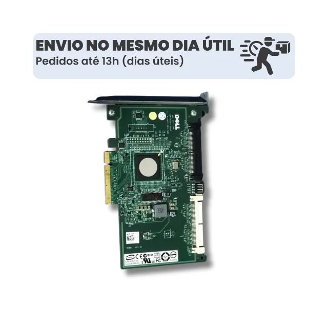 Placa Controladora Dell T110 Perc 6i Pci-e E2k-ucs-61 0jw063 (Usado)