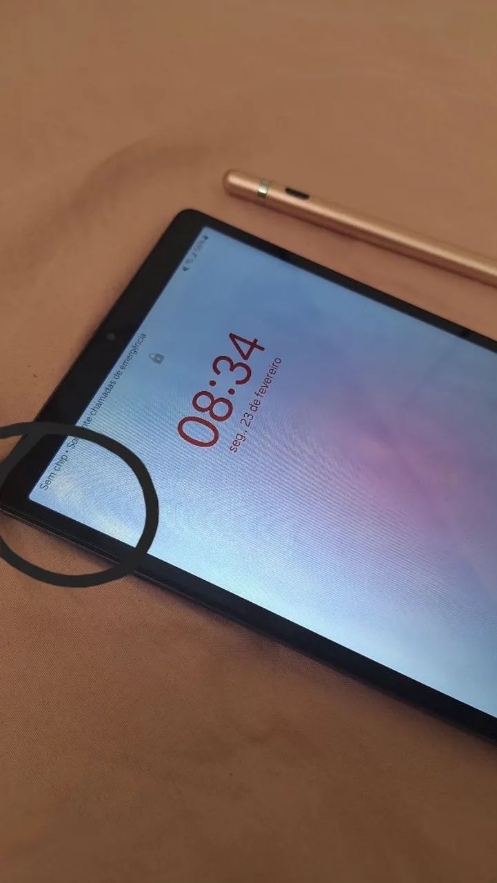 Samsung Galaxy Tab A7 Lite + Caneta Touch + Carregador ? - Foto 3