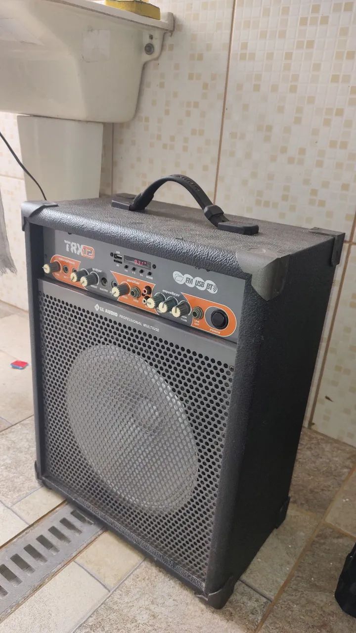 Caixa de som amplificada bluetooth LL AUDIO