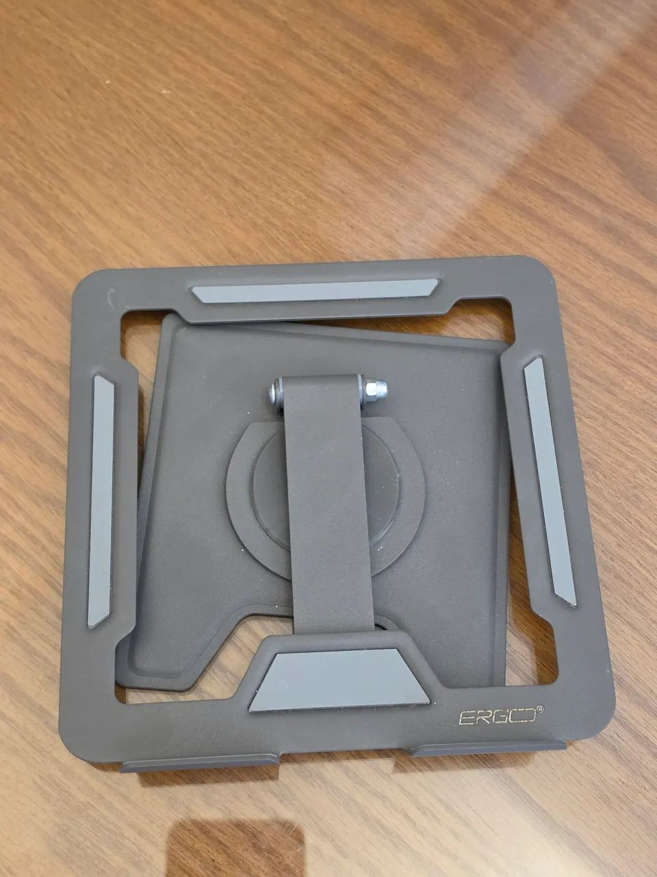 Suporte para tablet de até 11 polegadas, base giratória Cinza Ergo - Foto 2