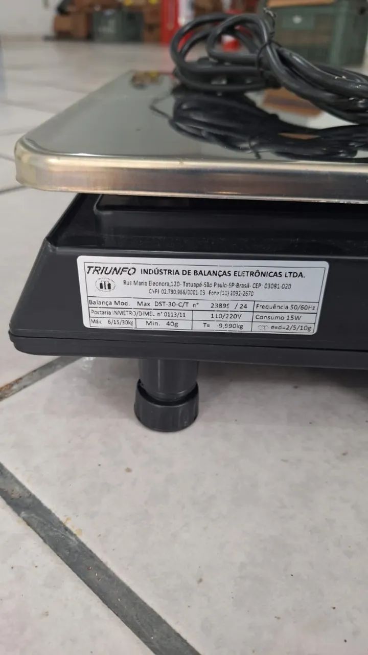Balança Triunfo Max DST 30 C/T
