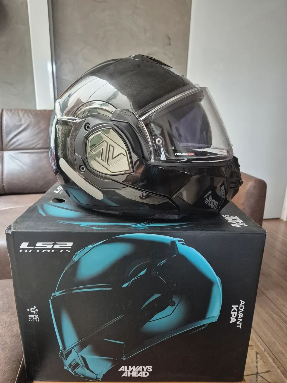 Capacete LS2 Advant robocop - Foto 2