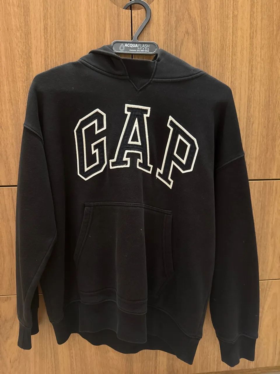 Moletom preto GAP