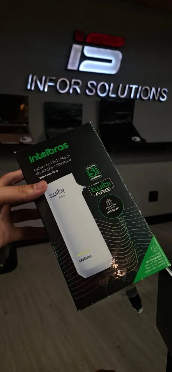 Extensor de Wi-Fi Mesh Intelbras - Foto 3
