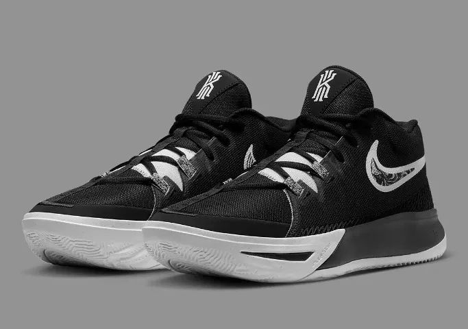 Tenis Basquete Nike Kyrie Flytrap 6 'Black White' DM1125-001 Tam 9.5/41