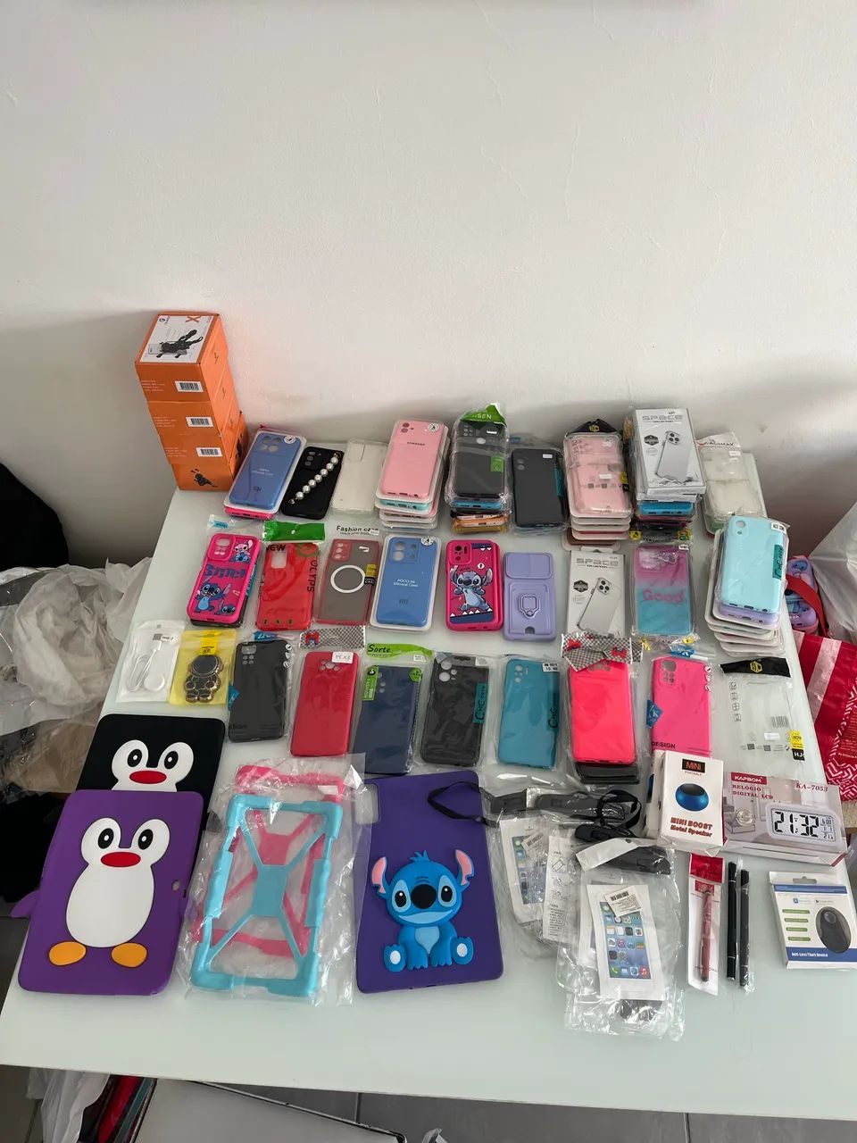 Lote 281 Capas e Acessórios Celular Android | R$ 3,20/un - Foto 2