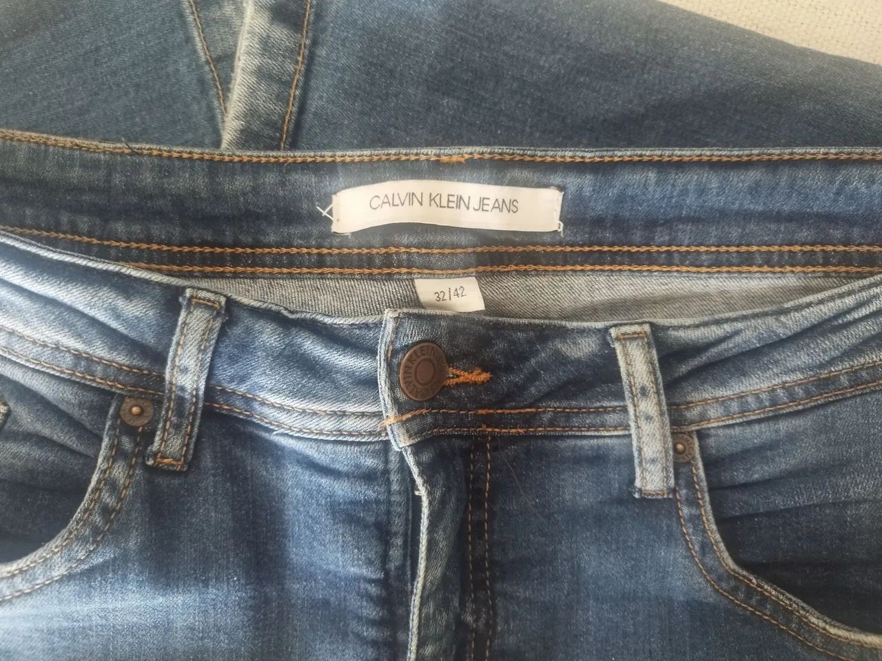 Vendo essas 5 lindas calças jeans de marca original. - Foto 2