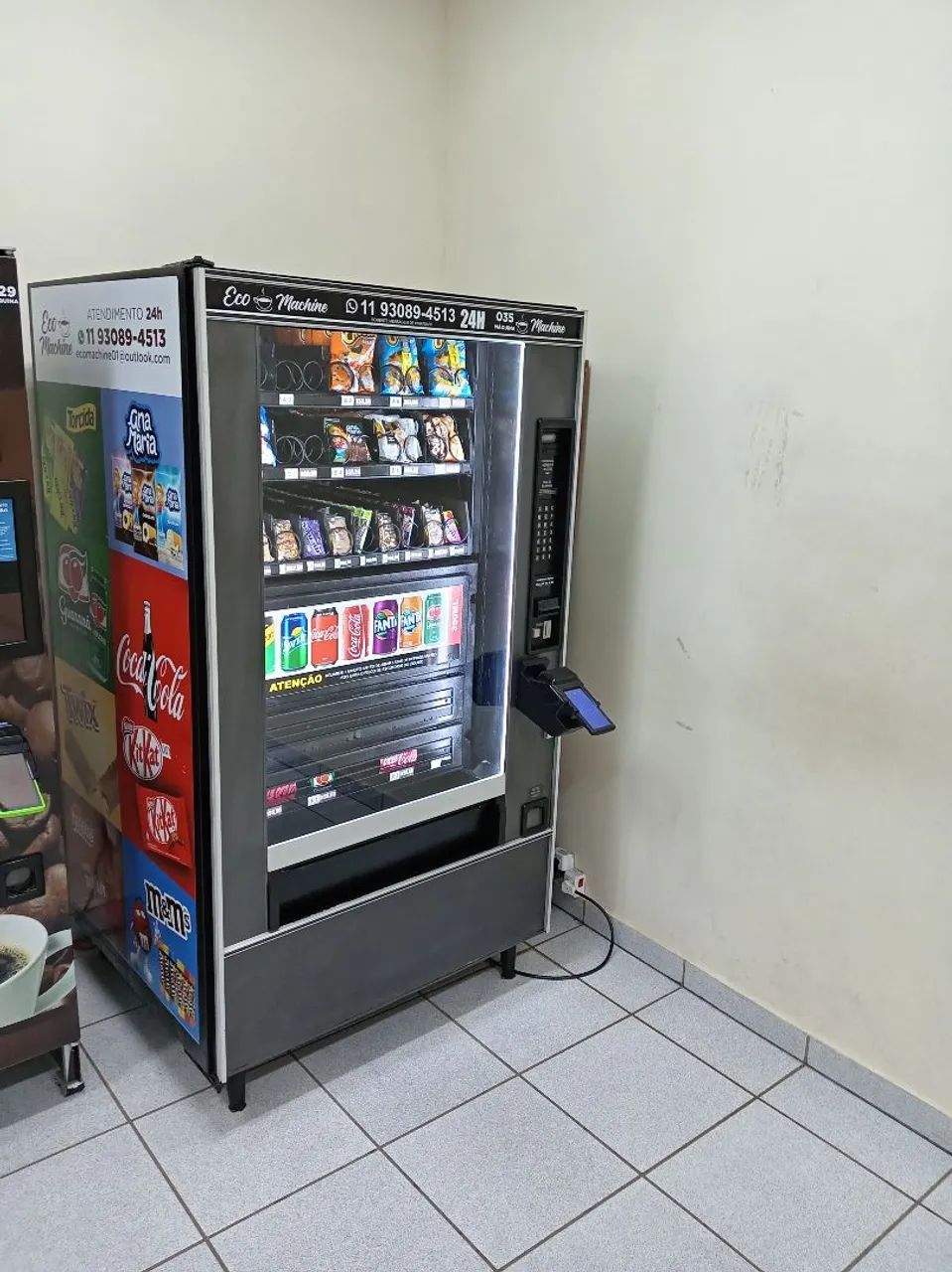 Vendng machine refrigerada / máquina de vendas automática / sistema de pagamento /  - Foto 6