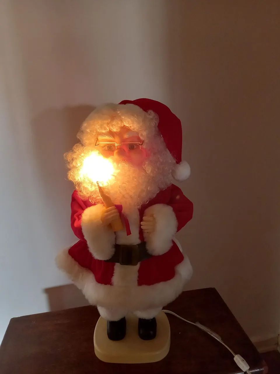 Papai Noel com movimento e luz - Foto 2