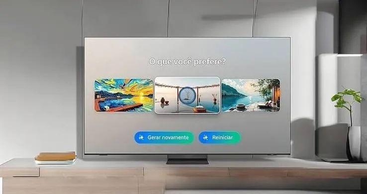 Tv Smart Samsung 65 Polegadas QLed Ultra HD Nova - Foto 2