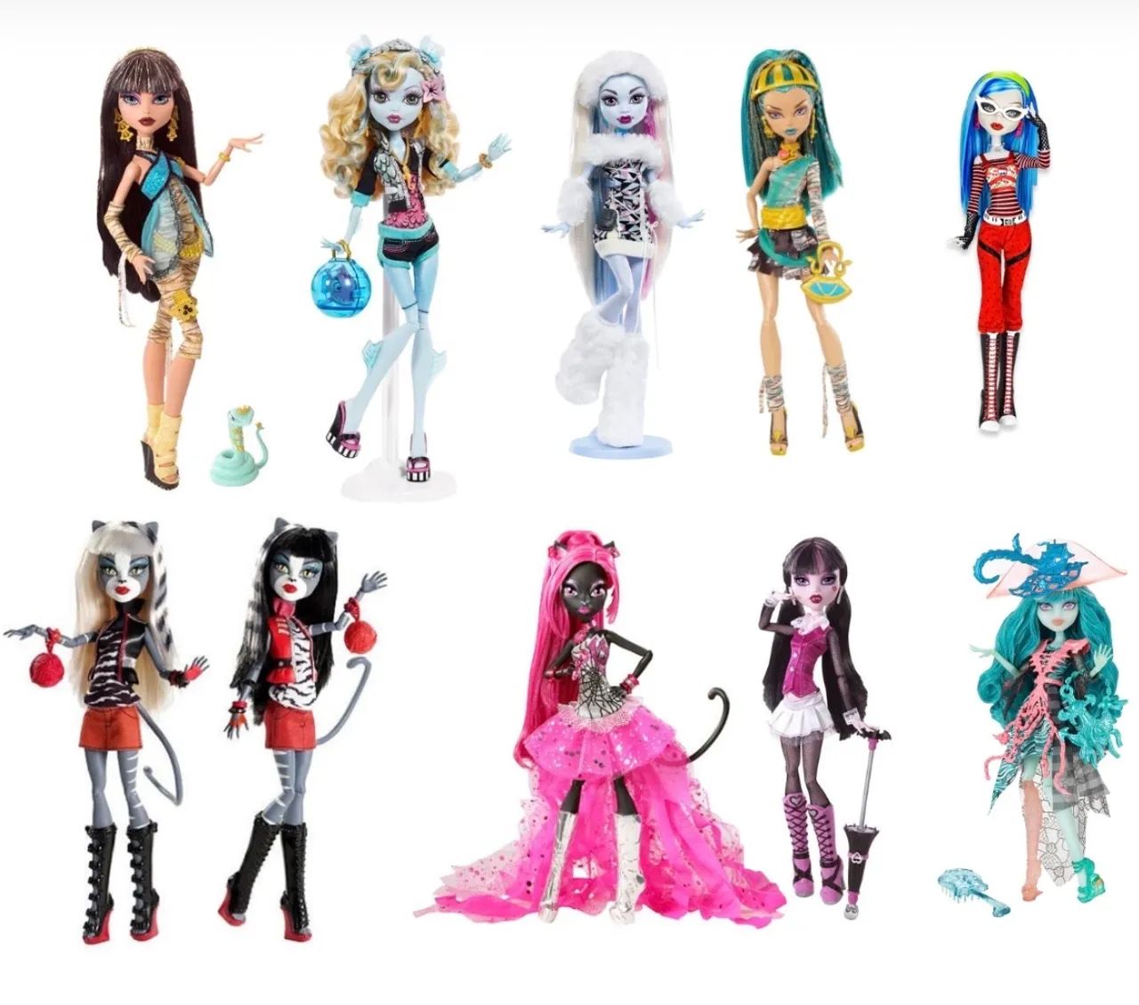 TROCO Kiyomi Haunterly e River Styxx Monster High  - Foto 2