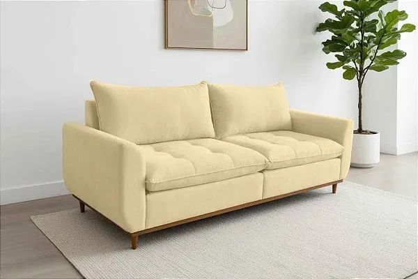 SOFA FIXO 2,30m MALDIVAS MOLAS BONNEL r33 - Foto 3