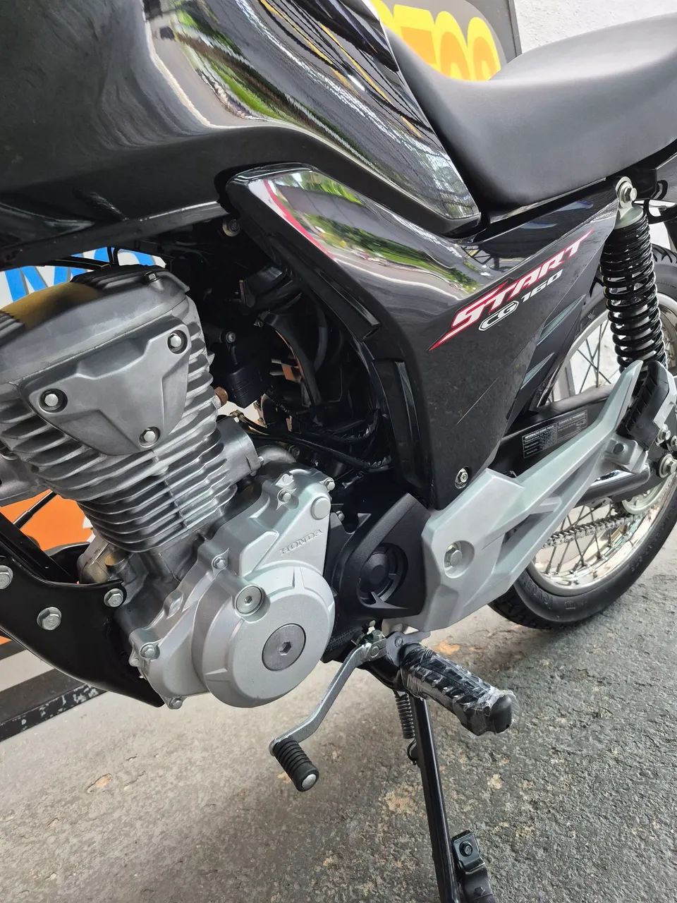 HONDA 160 START 2022 PRETA SÓ 15350KM (FINANCIA 100%)$16500 LINDOMAR MOTOS  - Foto 6