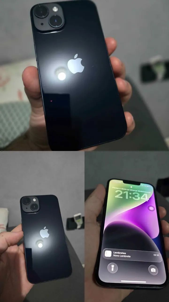 iPhone 14 - 256GB ( Meia Noite ) 