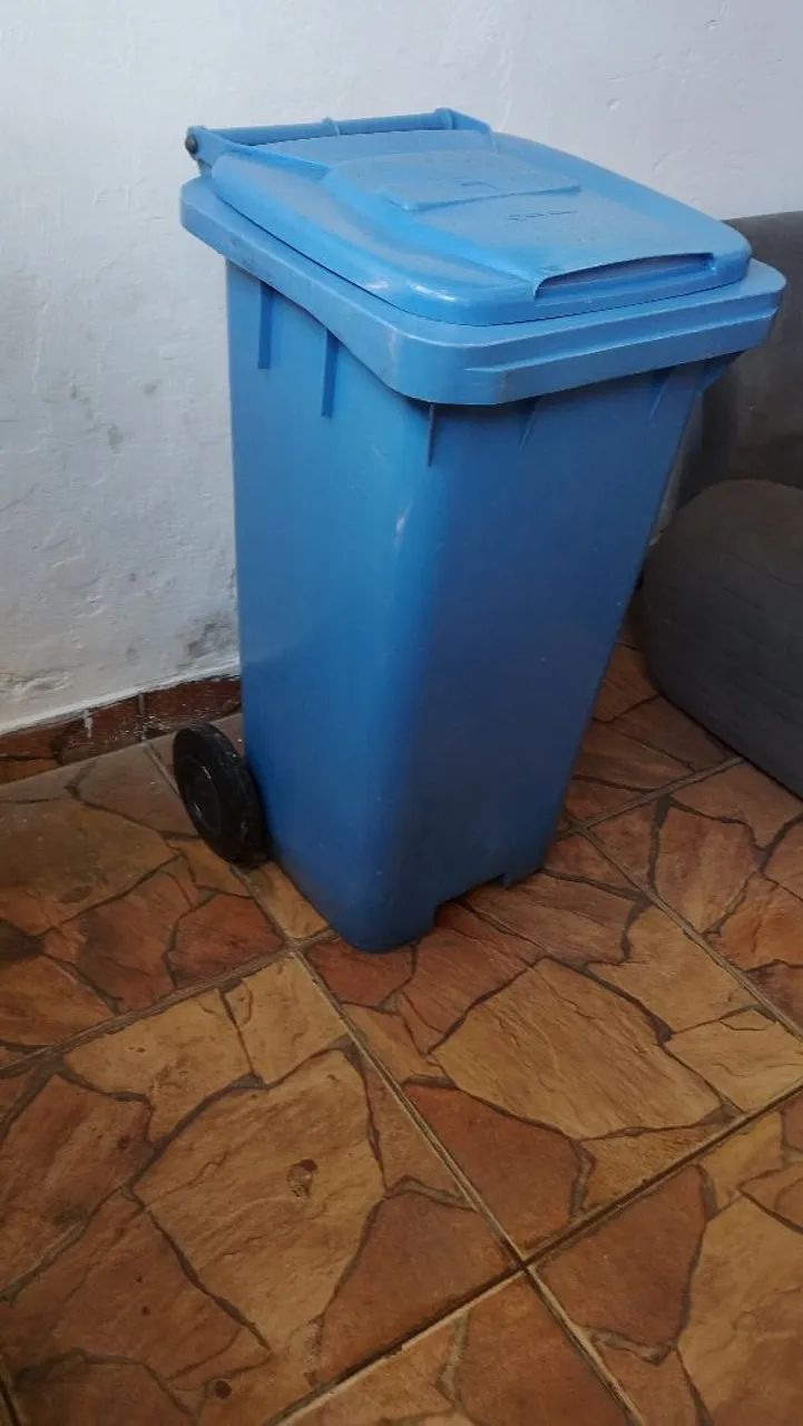 Carrinho de coletor de lixo  - Foto 4
