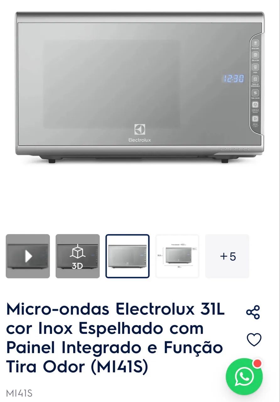 Microondas Electrolux  - Foto 2