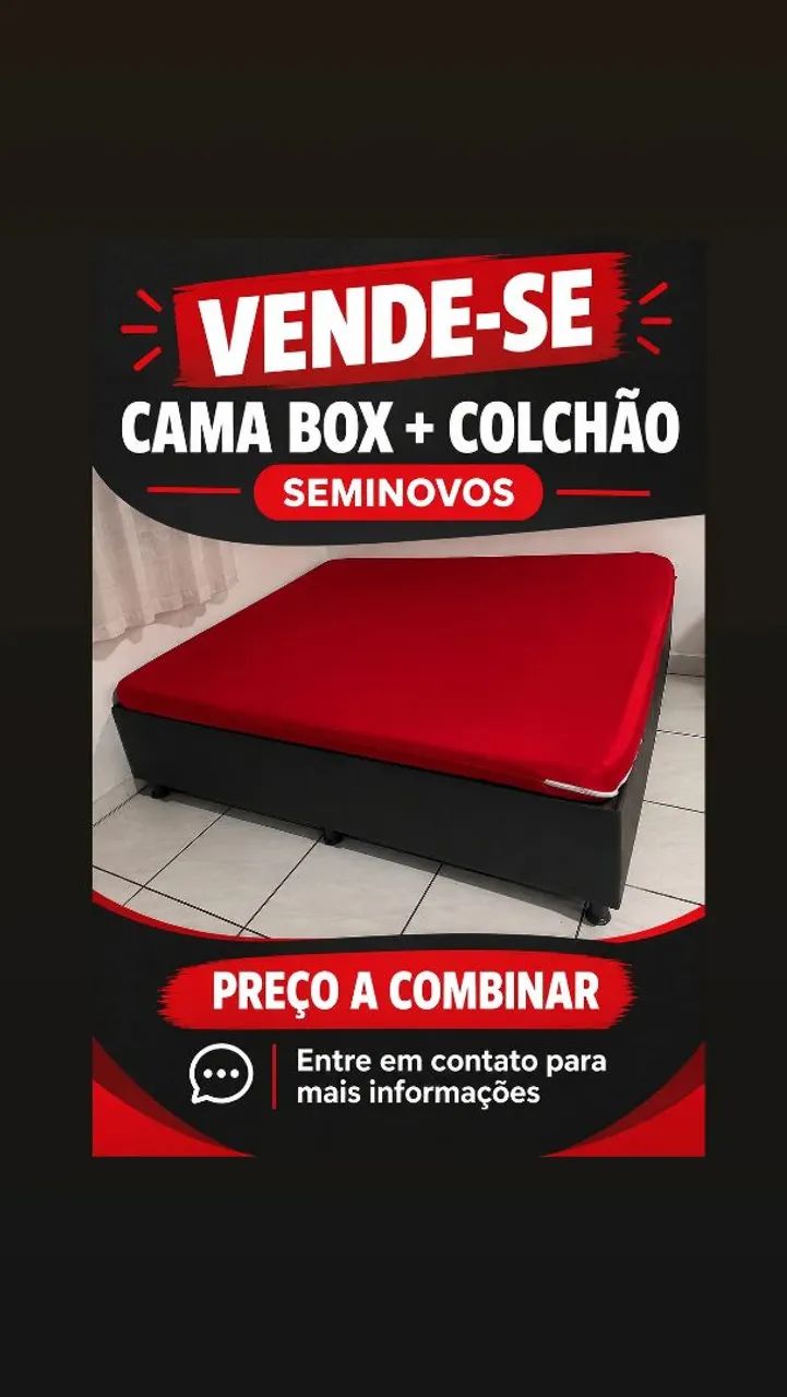 Vendo Colchão box e um colchão 