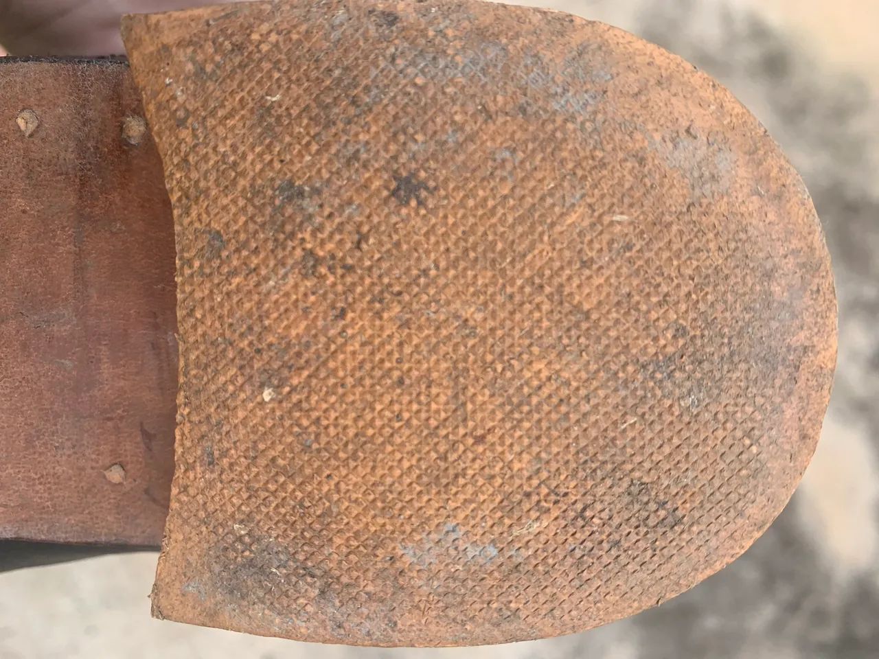 Bota de couro 