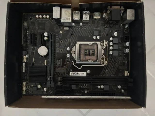 Placa mãe H110M-M.2 LGA 1151 - Foto 2