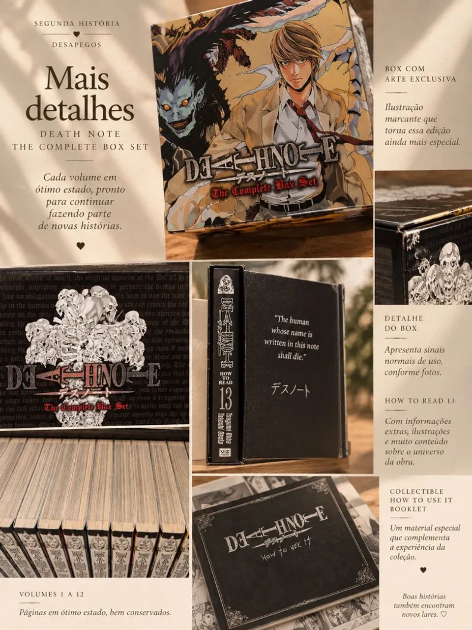 Death Note: The Complete Box Set ? mangás em inglês - Foto 3