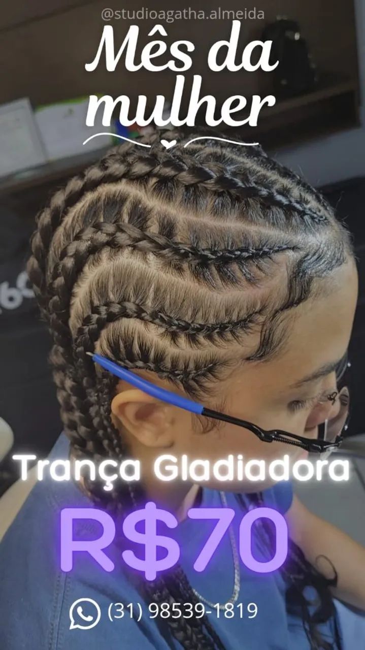 Trancista Agatha Almeida  - Foto 4