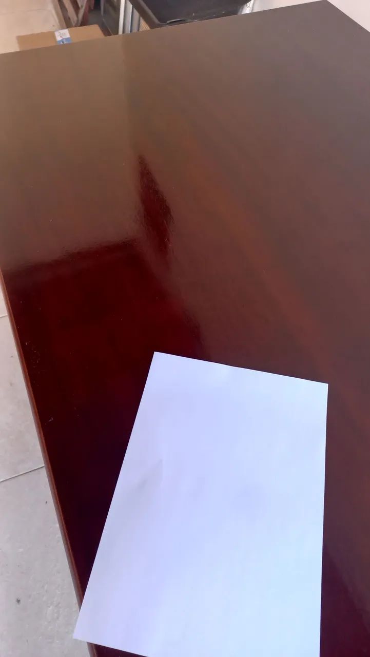Jogo de mesa de madeira com 6 cadeiras - Foto 5