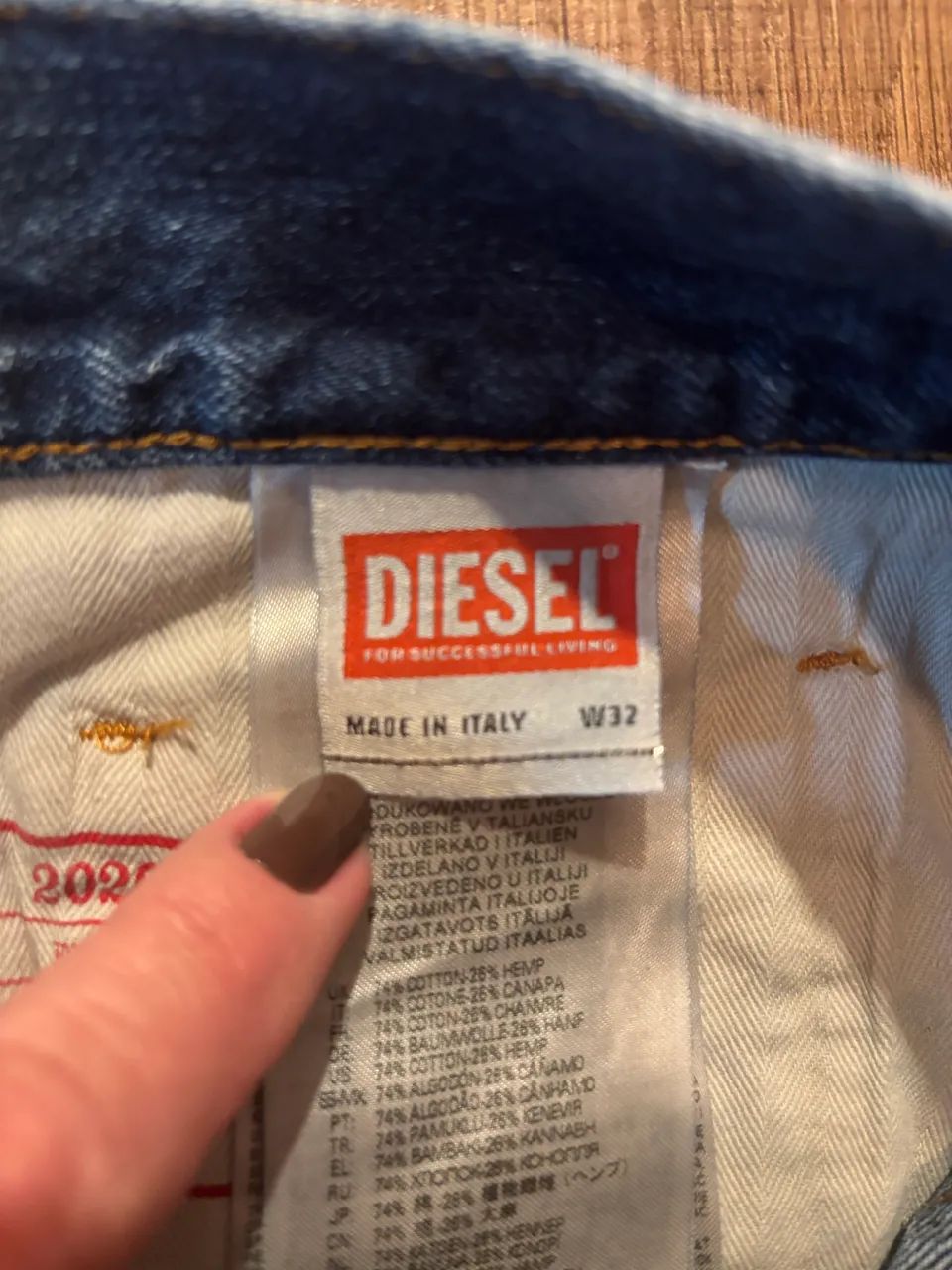 Calça Diesel original feita na Italia - Foto 4