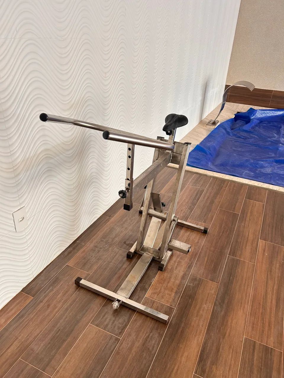 Bicicleta ergométrica inox - Foto 2